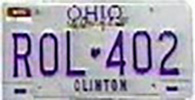 Culberson's license plate Culberson's license plate