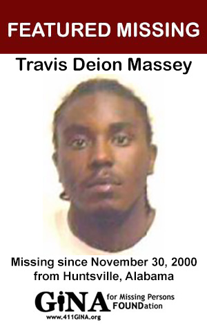 Featured Missing - Travis Deion Massey